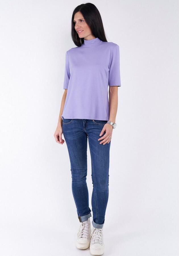 Seidel Moden Shirt met staande kraag in heuplengte made in germany - Foto 2