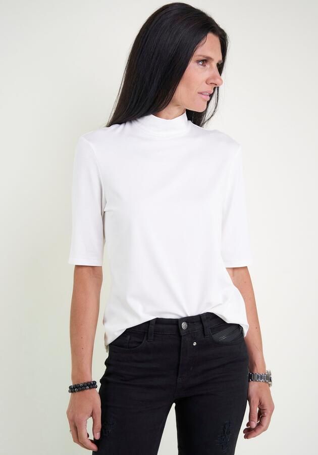 Seidel Moden Shirt met staande kraag in heuplengte made in germany - Foto 2