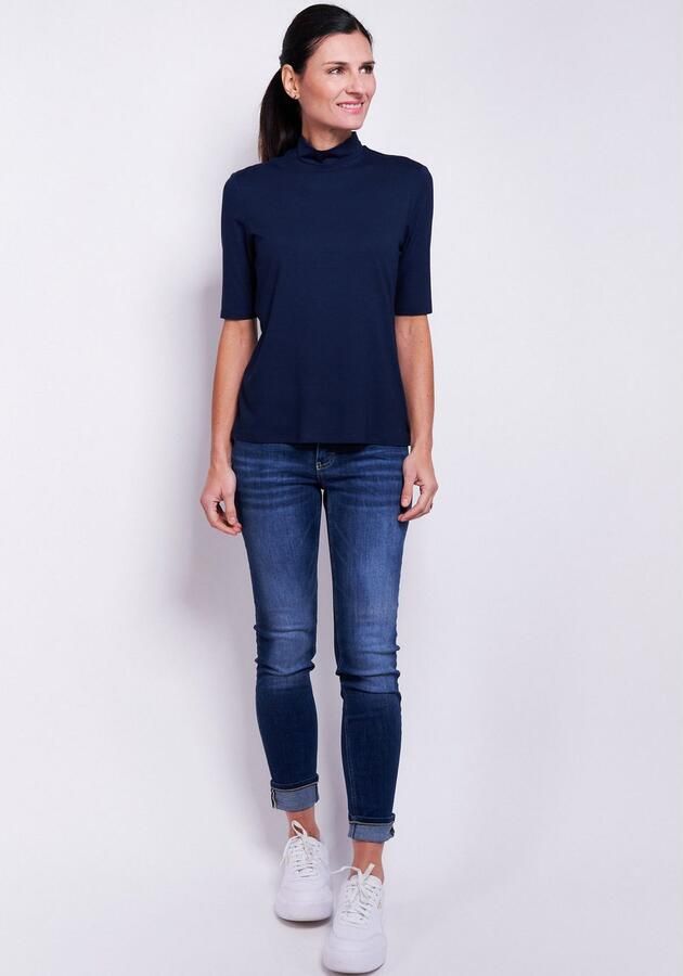 Seidel Moden Shirt met staande kraag in heuplengte made in germany - Foto 2