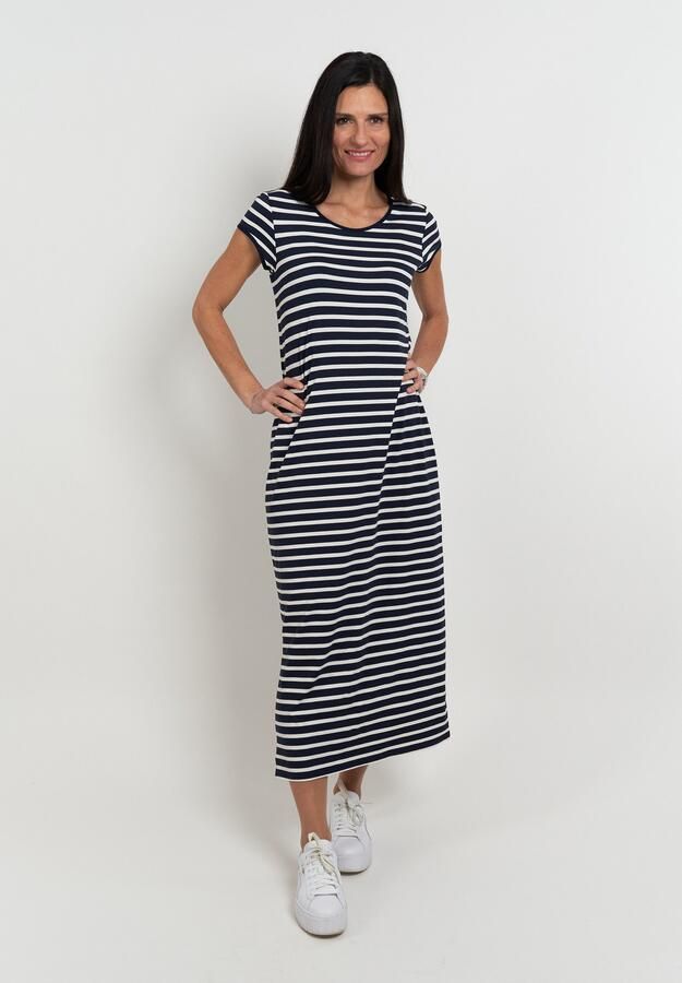 Seidel Moden Zomerjurk lang met streepdesign made in ger y - Foto 4