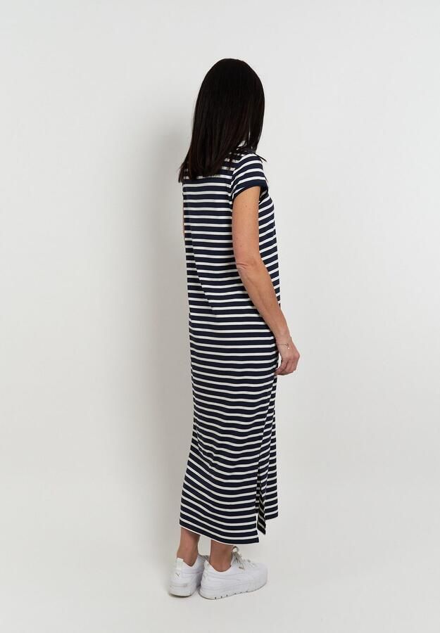 Seidel Moden Zomerjurk lang met streepdesign made in ger y