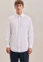 Seidensticker Klassieke Regular Fit Overhemd met Lange Mouwen White Heren - Thumbnail 1