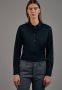 Seidensticker Klassieke blouse Zwarte roos Lange mouwen kraag uni - Thumbnail 2