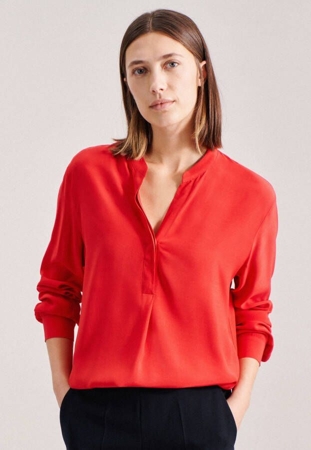 Seidensticker Klassieke blouse Zwarte roos