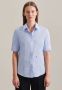 Seidensticker Overhemdblouse Zwarte roos Korte mouwen kraag uni - Thumbnail 3