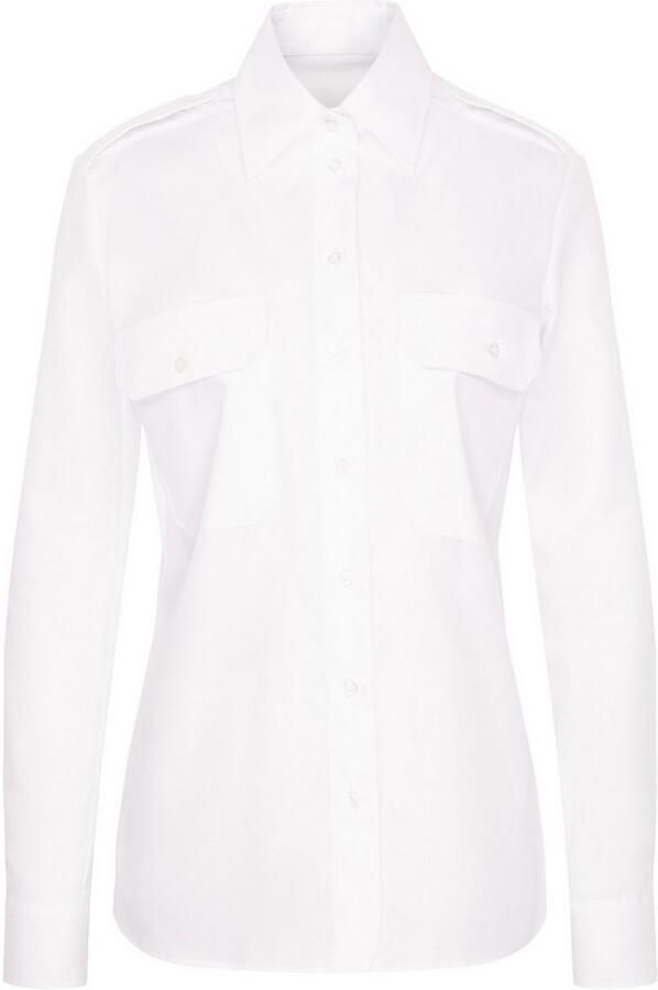 Seidensticker Blouse met korte mouwen 1 1 kraag uni - Foto 7