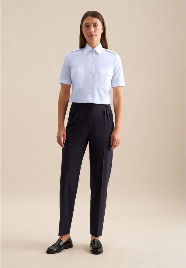 Seidensticker Blouse met korte mouwen 1 2 uni - Foto 4