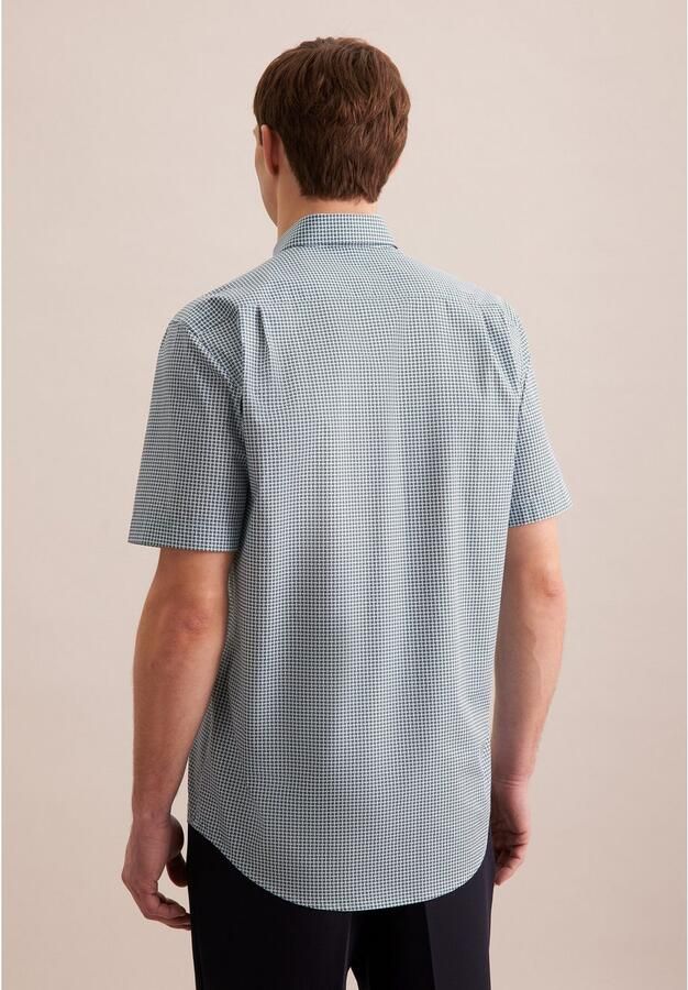 Seidensticker Businessoverhemd Regular 1 2 Button-down kraag print - Foto 4