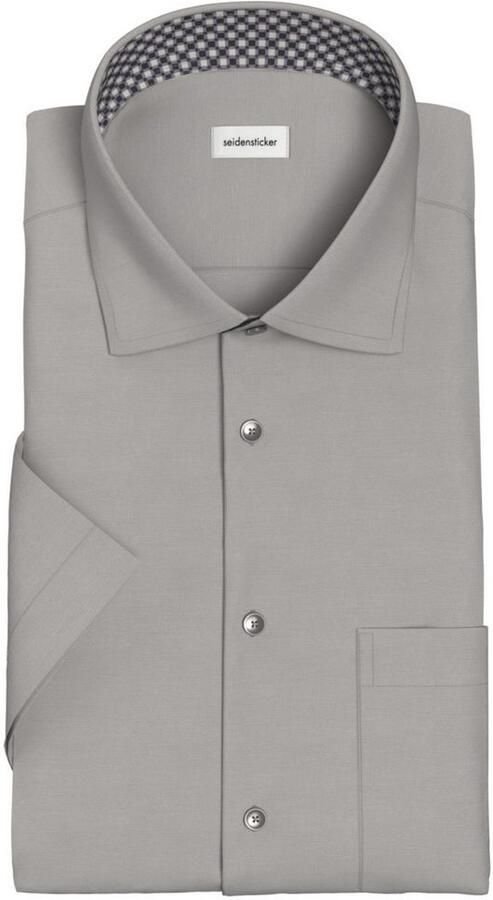 Seidensticker Businessoverhemd Regular 1 2 Kent kraag effen - Foto 8