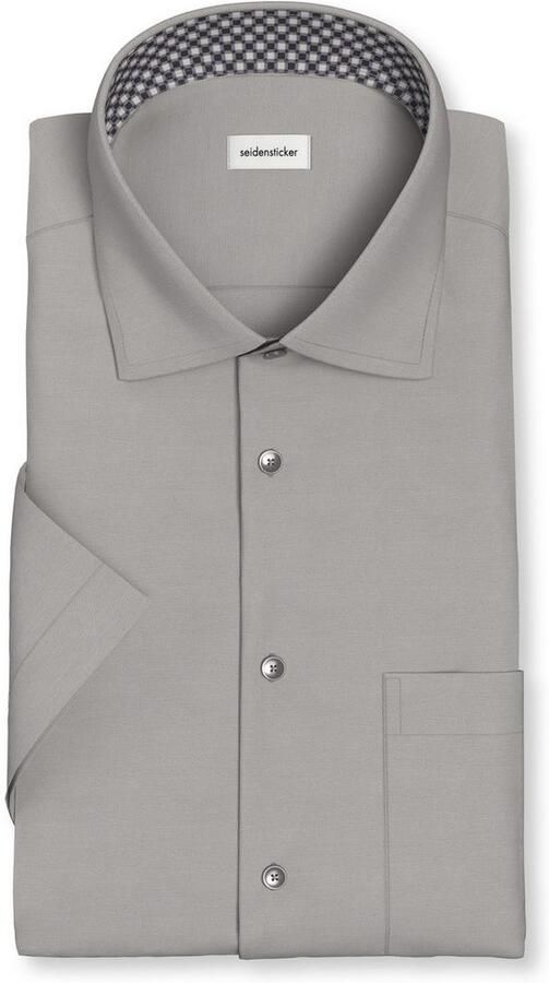 Seidensticker Businessoverhemd Regular 1 2 Kent kraag effen - Foto 8