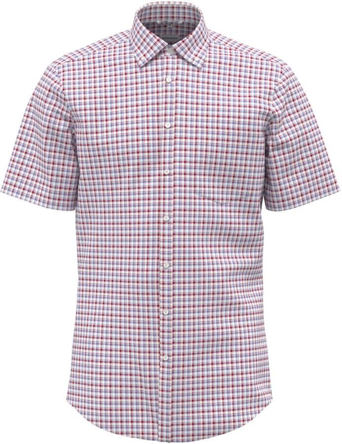 Seidensticker Businessoverhemd Regular korte mouwen button-downkraag ruit - Foto 2