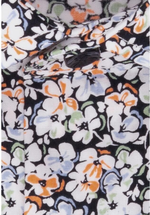 Seidensticker Businessoverhemd Regular korte mouwen kentkraag bloemmotief - Foto 3