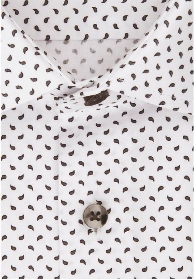Seidensticker Businessoverhemd Regular lange mouwen kentkraag paisley - Foto 3