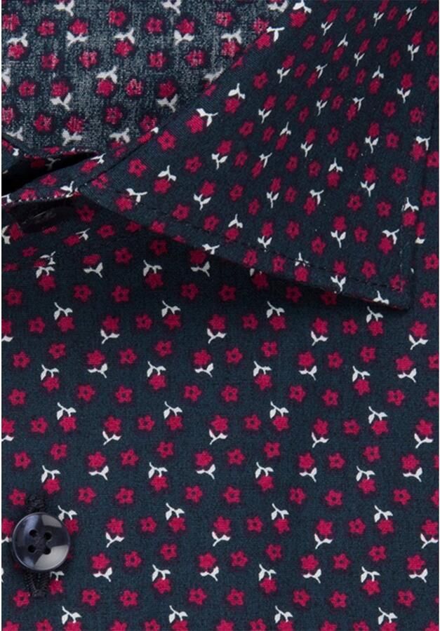 Seidensticker Businessoverhemd Regular lange mouwen kentkraag print - Foto 4