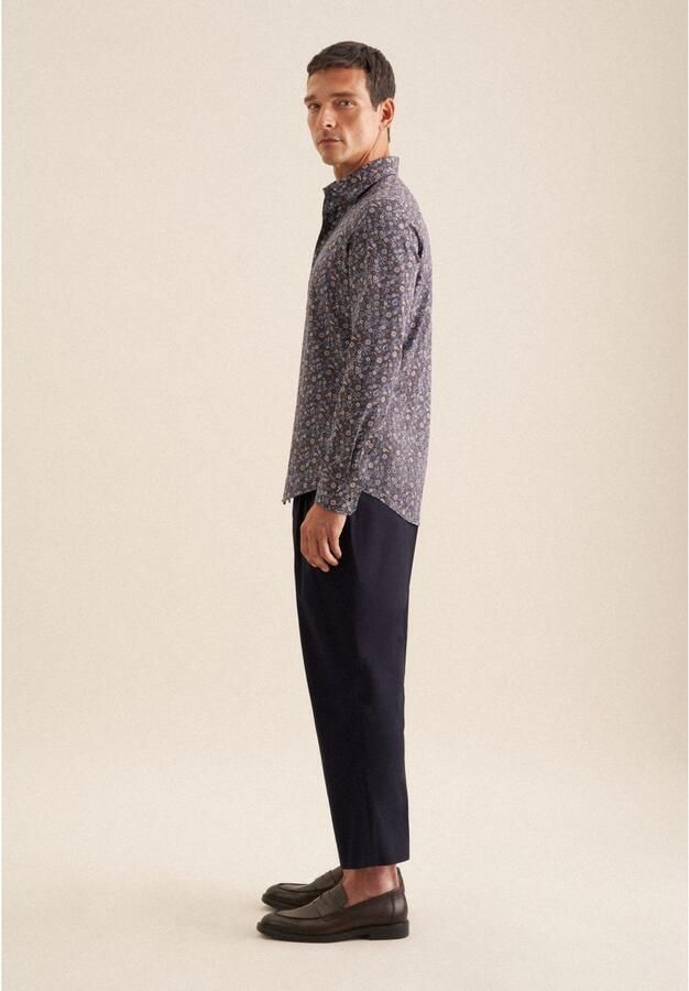 Seidensticker Businessoverhemd Shaped 1 1 Kentkraag bloemen - Foto 7