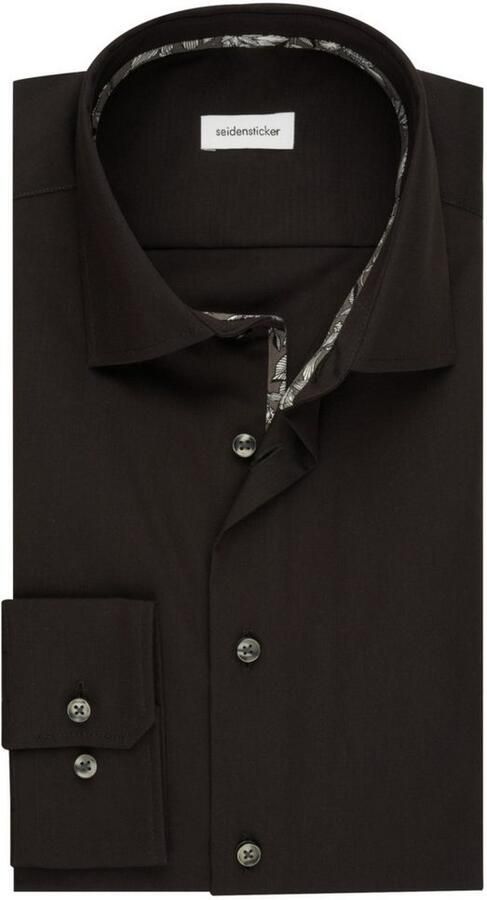 Seidensticker Businessoverhemd Shaped lange mouwen kentkraag uni - Foto 8