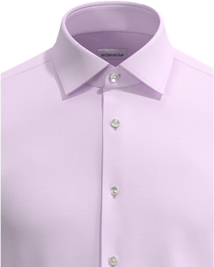 Seidensticker Businessoverhemd Shaped lange mouwen kentkraag uni