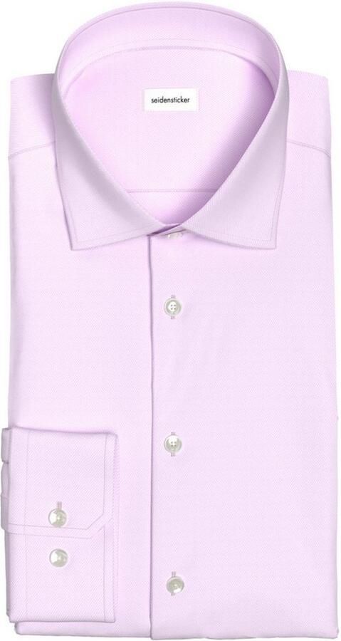 Seidensticker Businessoverhemd Shaped lange mouwen kentkraag uni - Foto 5