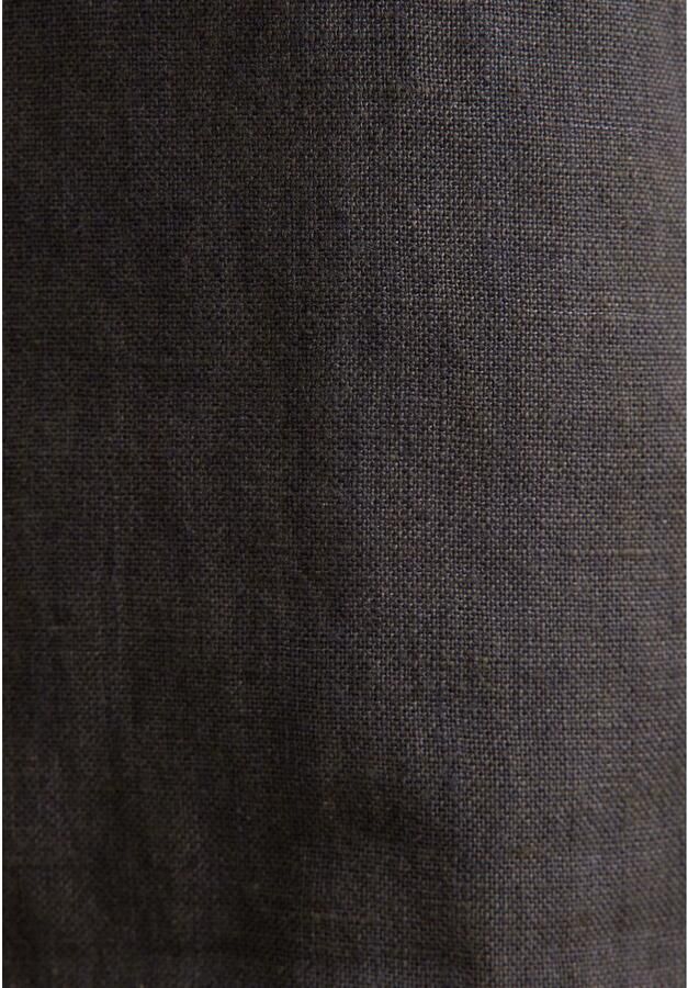 Seidensticker Slim fit zakelijk overhemd van linnen met kentkraag - Foto 4