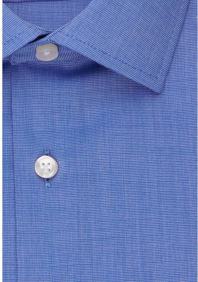 Seidensticker Businessoverhemd Slim korte mouwen kentkraag uni - Foto 2