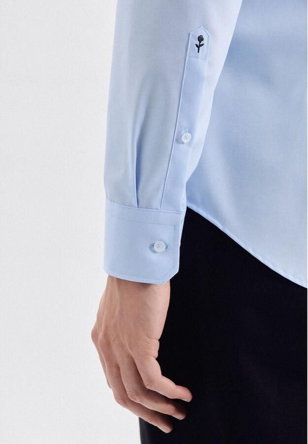 Seidensticker Businessoverhemd X-Slim lange mouwen kentkraag uni - Foto 7