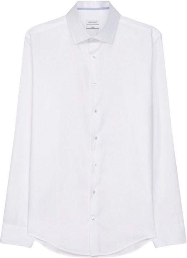 Seidensticker Businessoverhemd X-Slim lange mouwen kentkraag uni