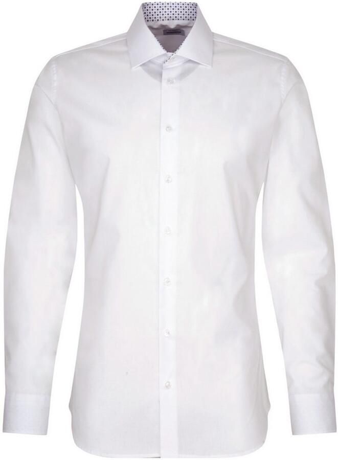 Seidensticker Businessoverhemd X-Slim lange mouwen kentkraag uni