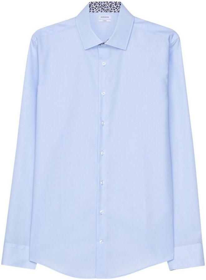 Seidensticker Businessoverhemd X-Slim lange mouwen kentkraag uni