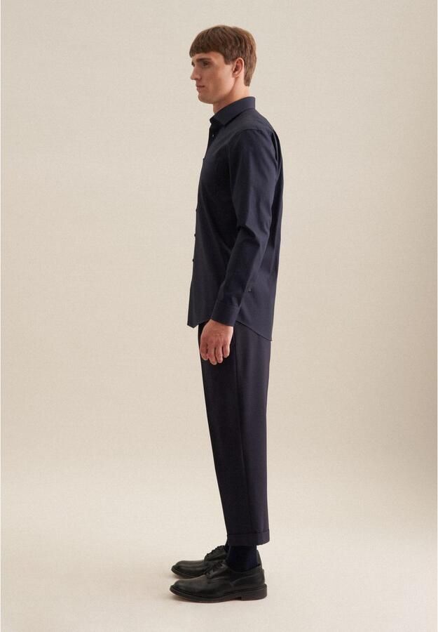 SEIDENSTICKER REGULAR FIT Regular fit zakelijk overhemd van popeline - Foto 7