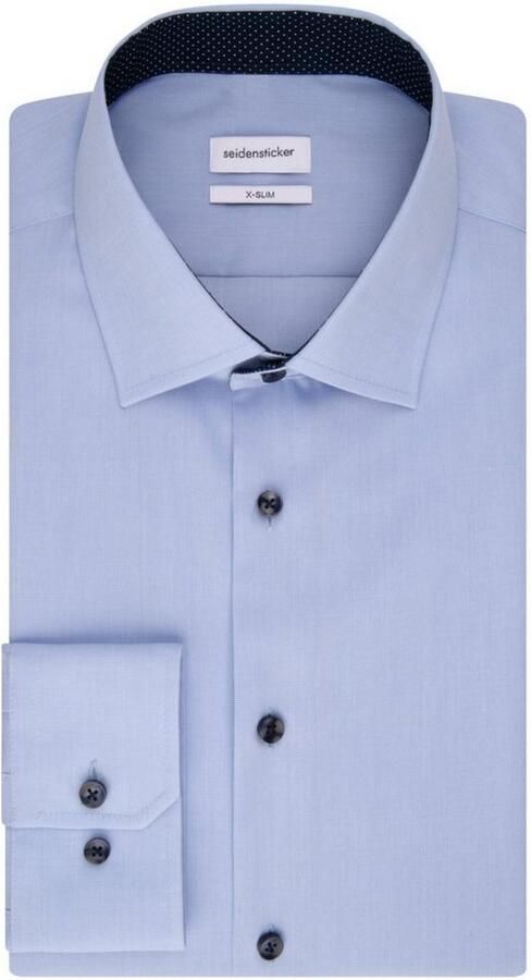 Seidensticker Business Shirt X-Slim Blauw Heren - Foto 7