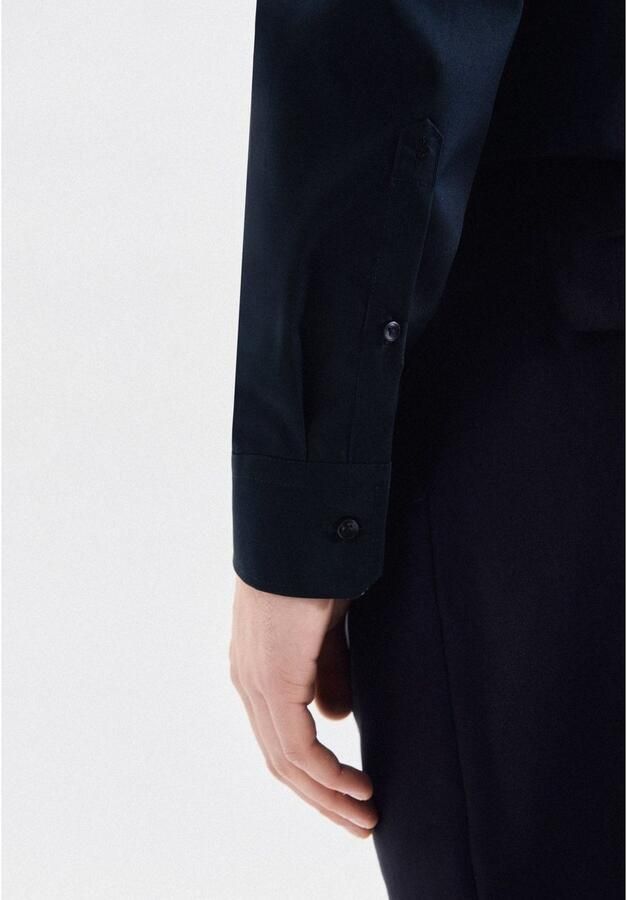 SEIDENSTICKER REGULAR FIT Regular fit zakelijk overhemd van popeline - Foto 5