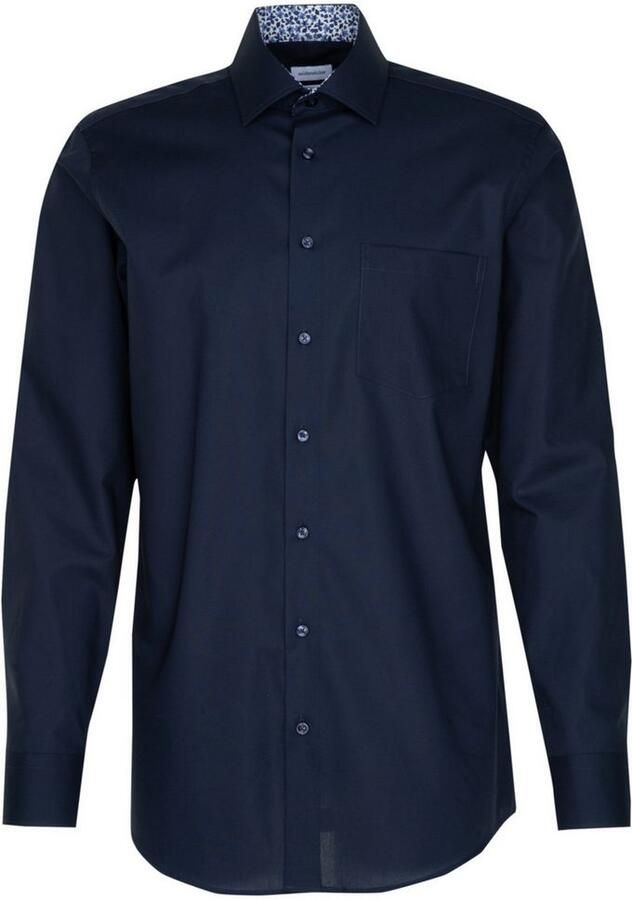 SEIDENSTICKER REGULAR FIT Regular fit zakelijk overhemd van popeline