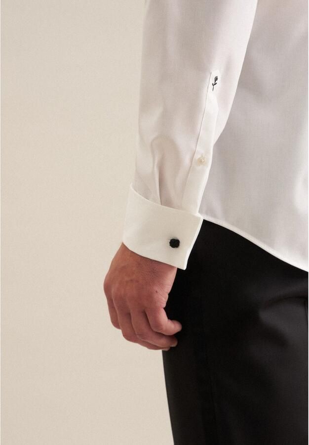 Seidensticker Businessoverhemd Zwarte roos - Foto 5