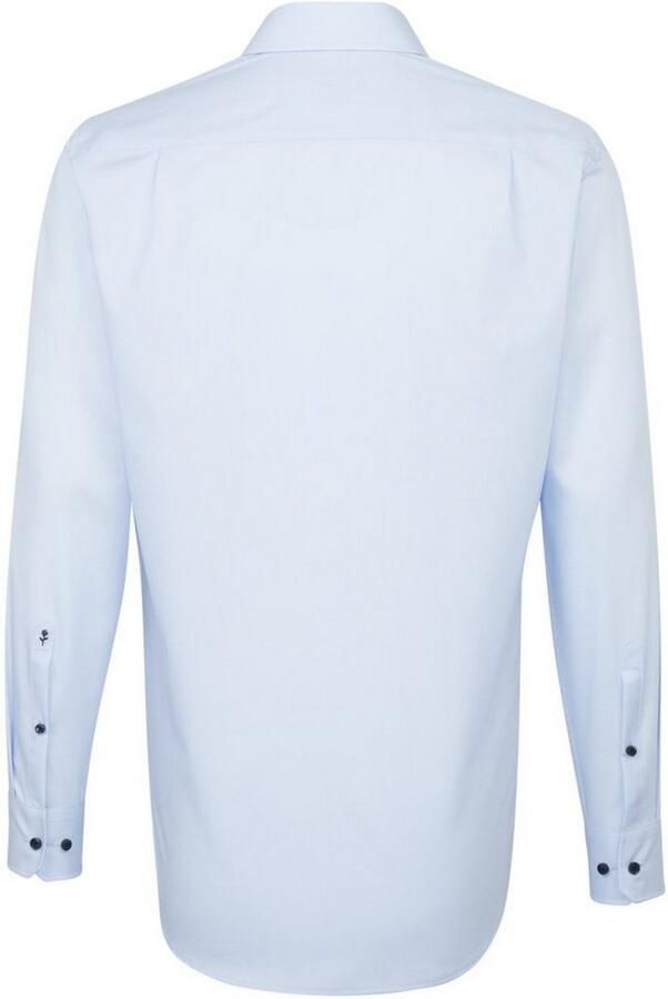 Seidensticker Businessoverhemd Zwarte roos Regular 1 1 extra lange Kent kraag effen - Foto 6