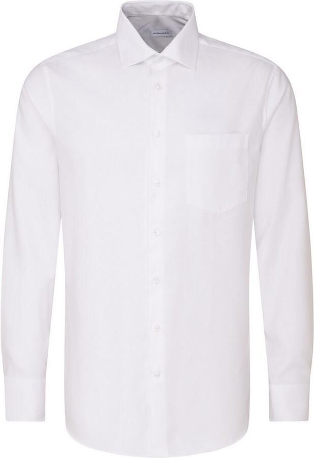 Seidensticker Businessoverhemd Zwarte roos Regular 1 1 Kent kraag effen - Foto 8