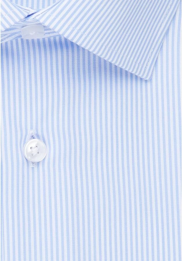 Seidensticker Businessoverhemd Zwarte roos Regular 1 1 Kent kraag gestreept - Foto 5