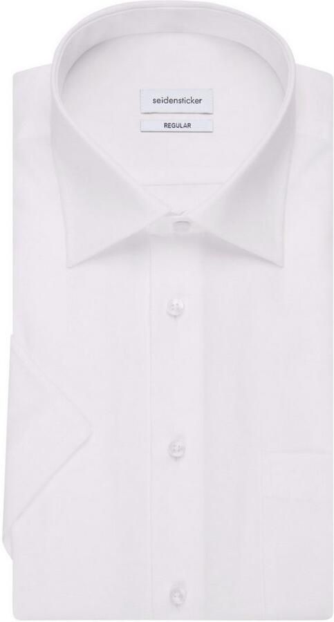 Seidensticker Businessoverhemd Zwarte roos Regular 1 2 Kent kraag effen - Foto 13