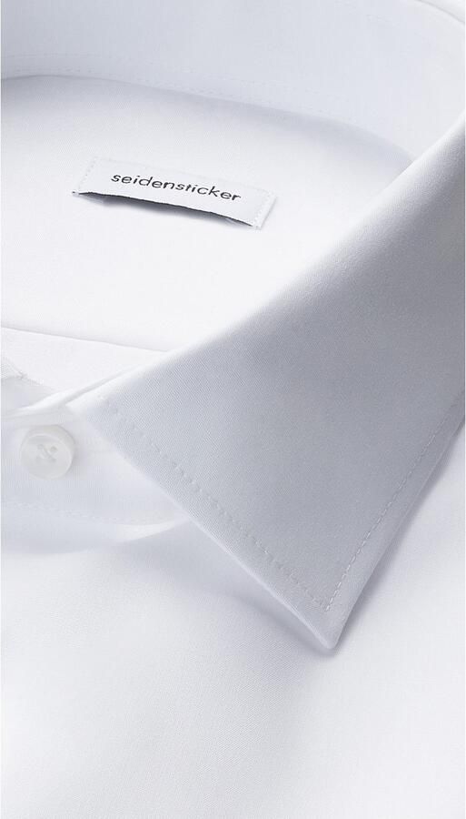 Seidensticker Businessoverhemd Zwarte roos Regular 1 2 Kent kraag effen - Foto 12