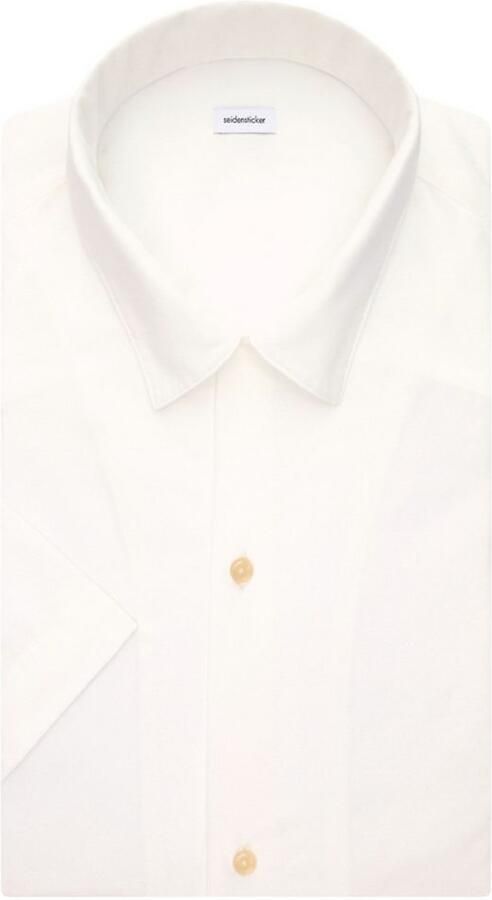 Seidensticker Businessoverhemd Zwarte roos Regular 1 2 reverskraag effen - Foto 9