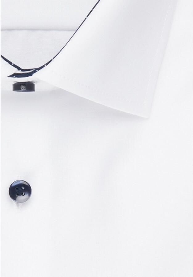 Seidensticker Businessoverhemd Zwarte roos Shaped 1 1 Extra lange Kentkraag effen - Foto 2