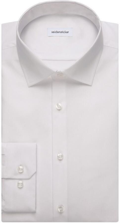 Seidensticker Businessoverhemd Zwarte roos Shaped 1 1 Kentkraag effen - Foto 11