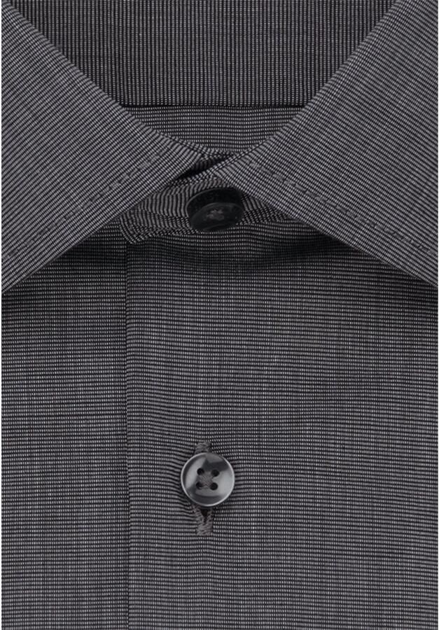 Seidensticker Businessoverhemd Zwarte roos Shaped 1 1 Kentkraag effen - Foto 4