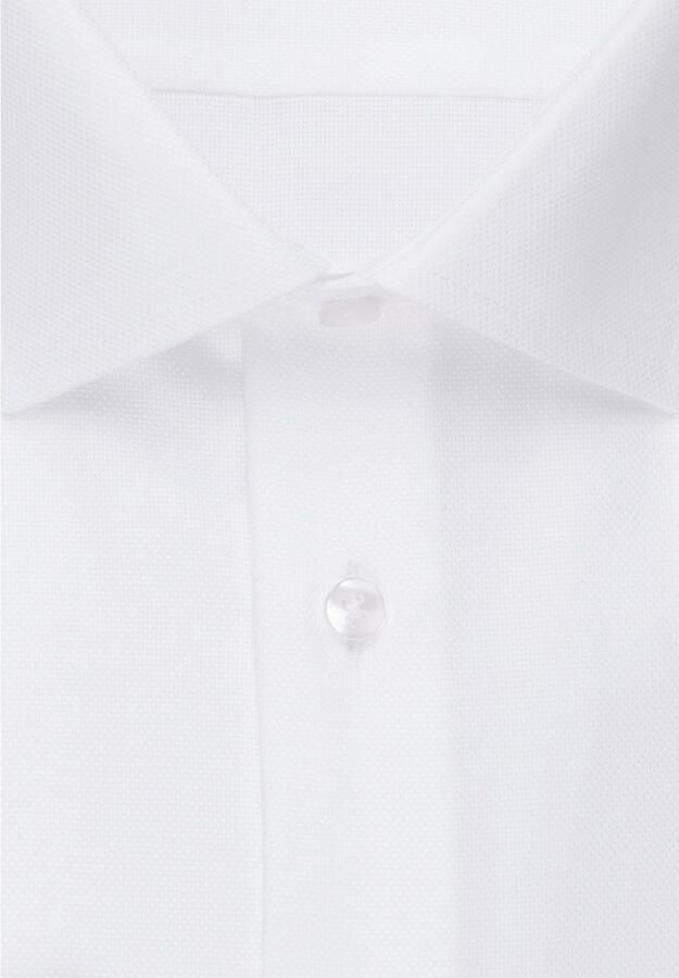 Seidensticker Businessoverhemd Zwarte roos Slim 1 1 Kent kraag uni - Foto 4