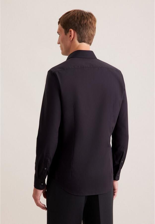 Seidensticker Businessoverhemd Zwarte roos X-Slim 1 1 Kentkraag effen - Foto 14