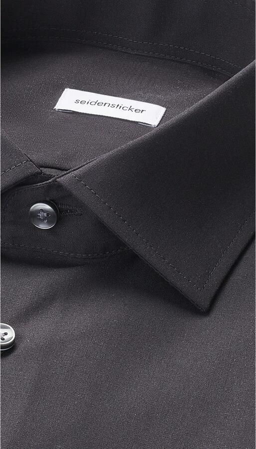 Seidensticker Businessoverhemd Zwarte roos X-Slim 1 1 Kentkraag effen - Foto 16
