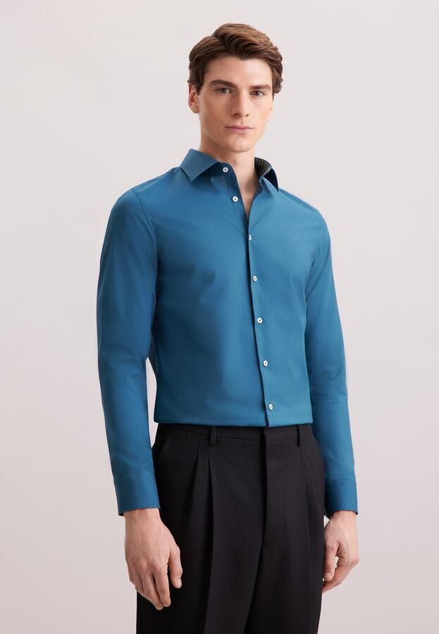 Seidensticker Regular fit zakelijk overhemd met kentkraag model 'New' - Foto 9