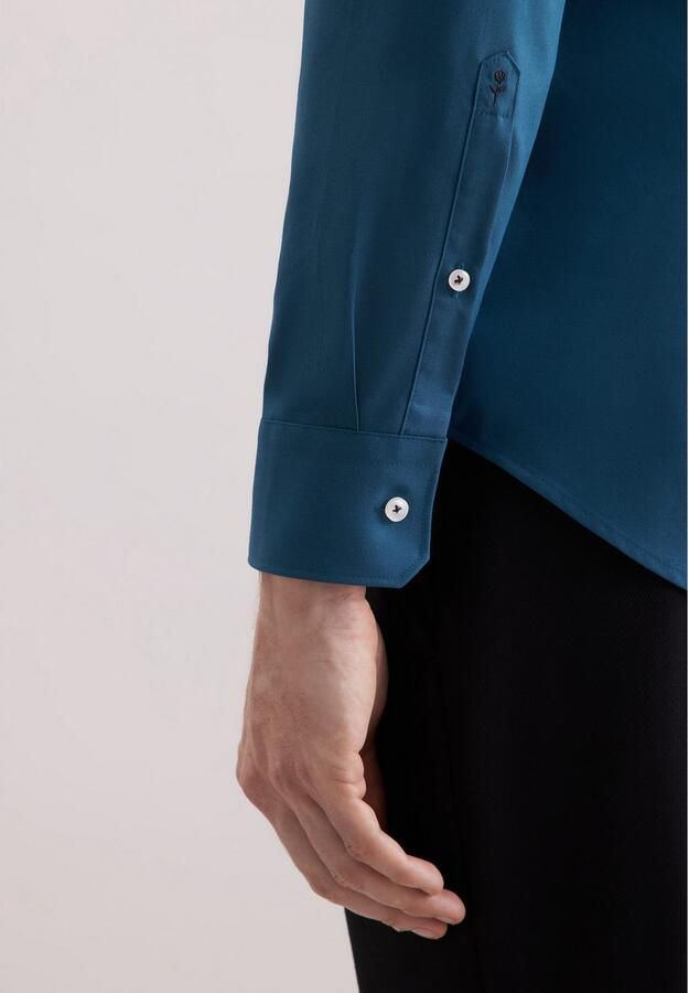 Seidensticker Regular fit zakelijk overhemd met kentkraag model 'New' - Foto 5