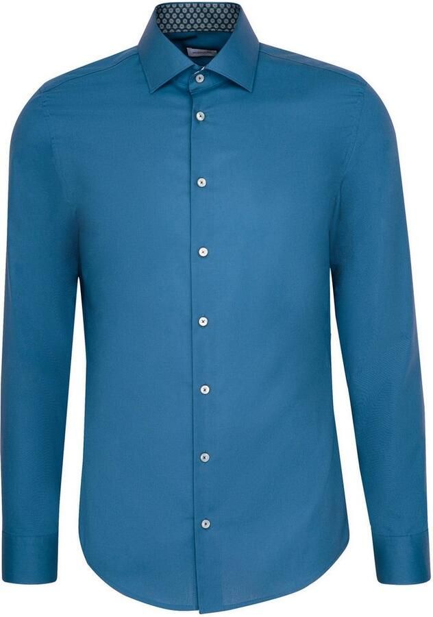Seidensticker Regular fit zakelijk overhemd met kentkraag model 'New' - Foto 3