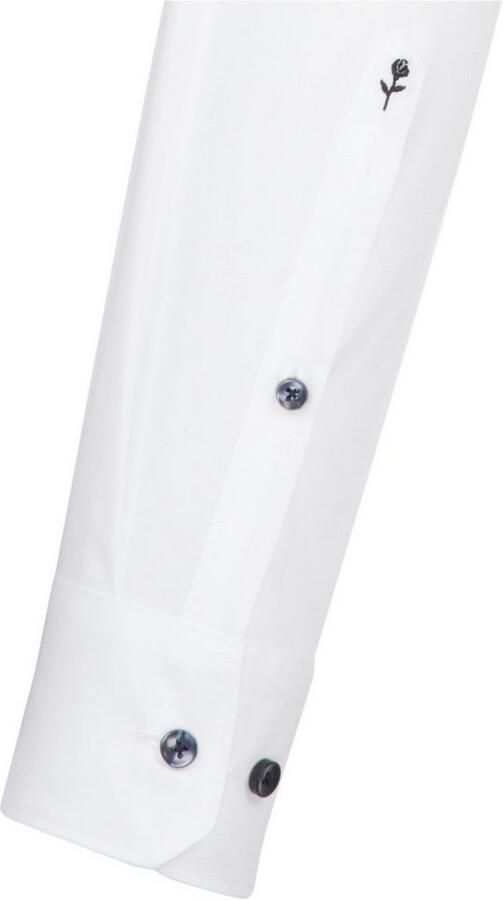 Seidensticker Businessoverhemd Zwarte roos Slim 1 1 opstaande kraag effen - Foto 4