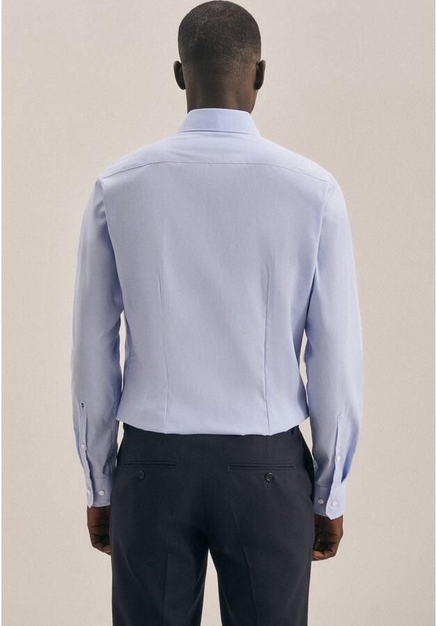 Seidensticker Businessoverhemd Zwarte roos X-Slim 1 1 Kentkraag effen - Foto 2